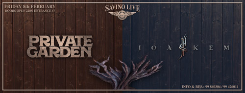 Joakem and Private Garden Live at Savino